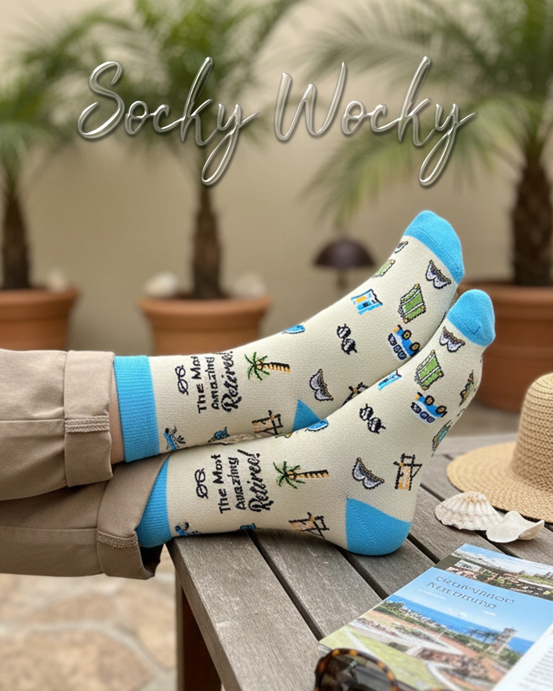 The Most Amazing Retiree Socks Celebration Gift Edition